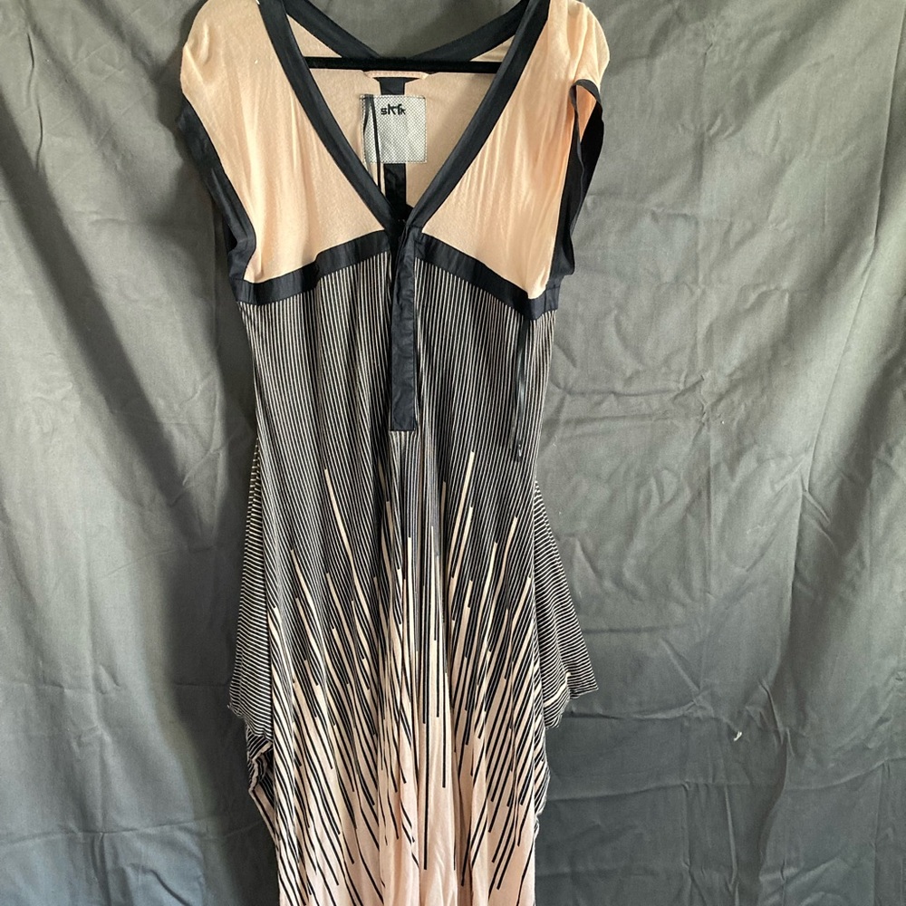 Skunkfunk Art Deco dress EUC size L
